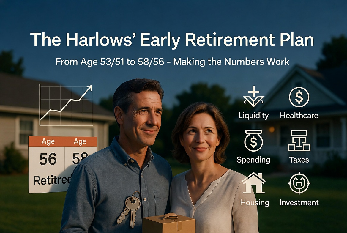 The Harlows: An Early Retirement Case Study: Can This Tulsa Family Retire in Their Mid-50s?